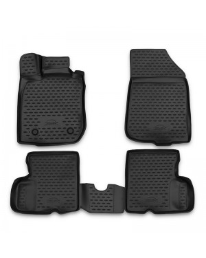 3D Patosnice NISSAN Terrano, 2013-2017 2WD, set 4 kom